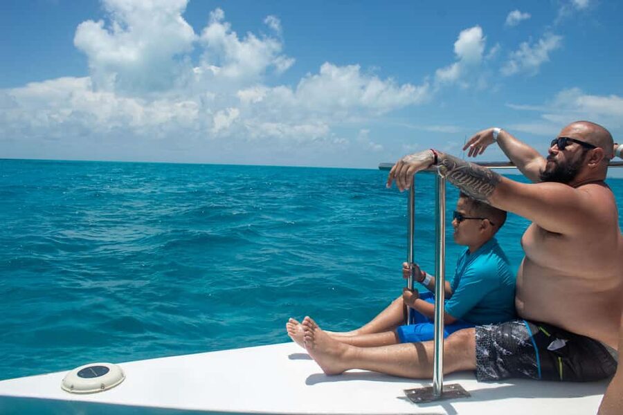 Isla Mujeres Catamaran, Snorkel & Buffet Lunch - Playa Norte: one hour on Isla Mujeres