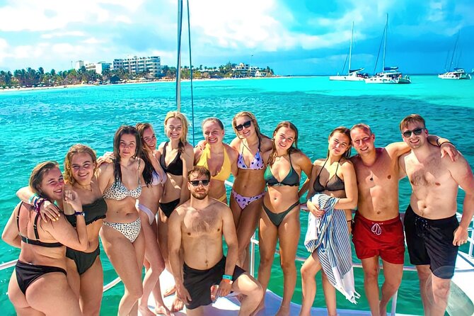 Isla Mujeres Catamaran Unlimited! from Cancun & Playa del Carmen - Punta Sam Reef and the 35-minute snorkel
