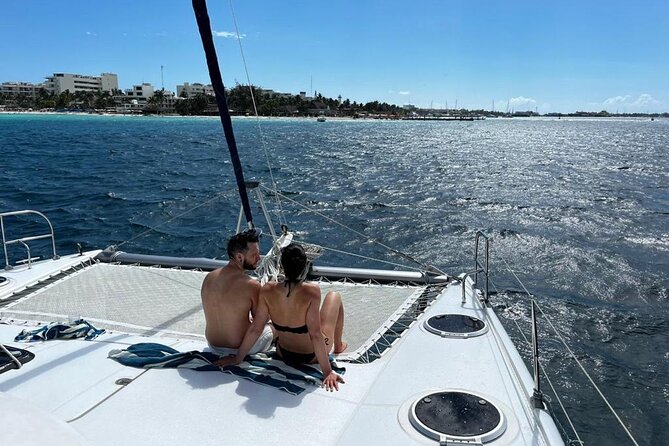 Isla Mujeres Day Tour with Catamaran, Snorkeling & Beach Club - Lunch at the beach club