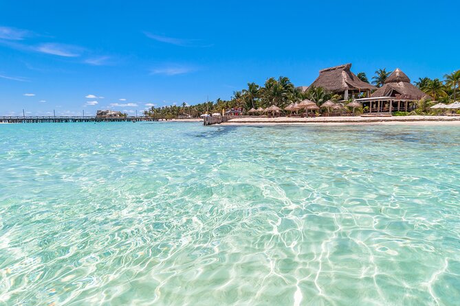 Isla Mujeres Day Tour with Catamaran, Snorkeling & Beach Club - The return sail is the party finale