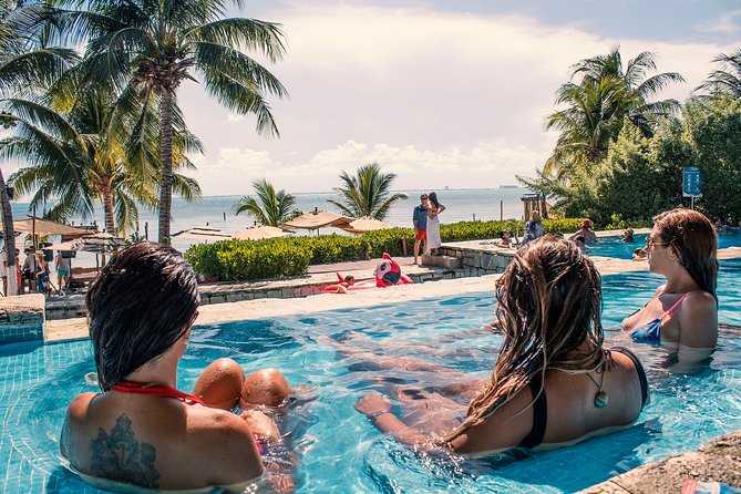 Isla Mujeres luxury catamaran with premium open bar and lunch - What the $125.10 price buys you