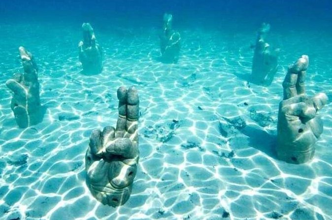Isla Mujeres on luxury catamaran with snorkel, open bar and lunch - What lunch is likely to mean at $130.34