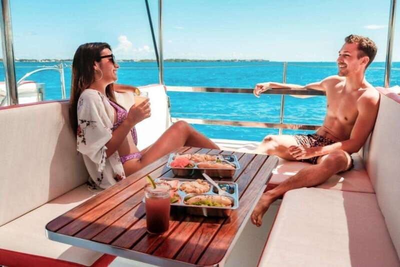 Isla Mujeres Plus Experience Catamaran Tour + Snorkel+Lunch - The crew matters more than the boat