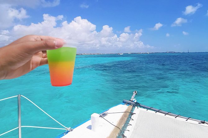 Isla Mujeres Premium Catamaran Tour with transportation from Playa del Carmen - Snorkeling time and what to expect