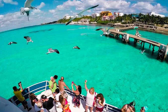 Isla Mujeres Unlimited Catamaran with Transportation from Cancun - Playa Norte, Punta Sur, and island time