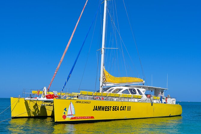 Jamwest Beach Negril Family Catamaran Cruise Pick up from Lucea - What the Jamwest catamaran trip is really like