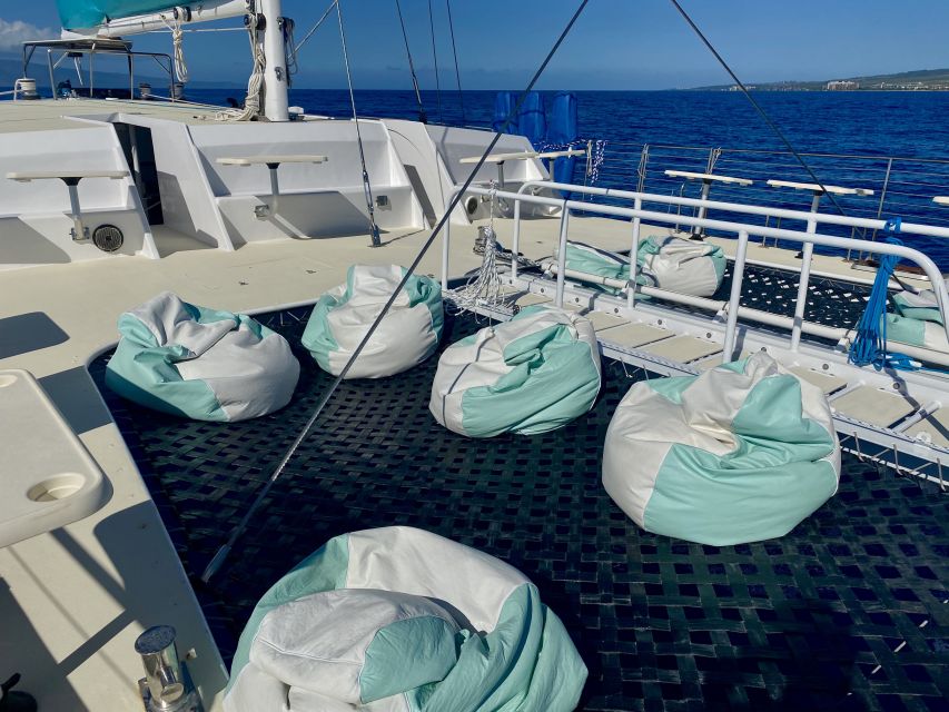 Kaanapali: Sunset Dinner Catamaran Cruise With Drinks - Cruising Maui’s western shore