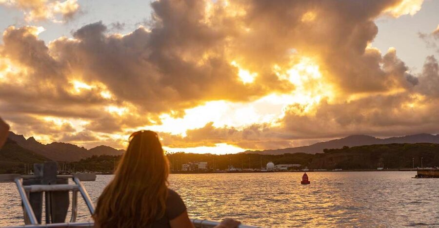 Kauai: Catamaran Sunset Cruise - Hule’a National Wildlife Refuge and Kauai’s natural setting