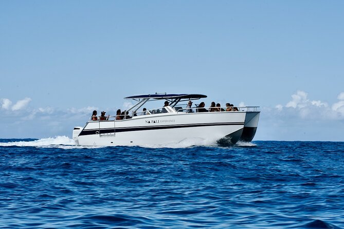Kauai: Na Pali Coast Power Catamaran - Leaving Kekaha for a half-day on the Pacific