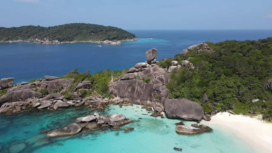 Khao Lak : Similan Islands Speed Catamaran Premium Morning - Koh Bangu and the best chance for marine life