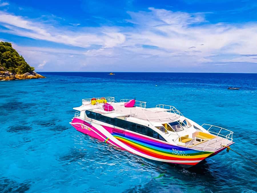Khao Lak : Similan Islands Speed Catamaran Premium Morning - What the premium catamaran is really like