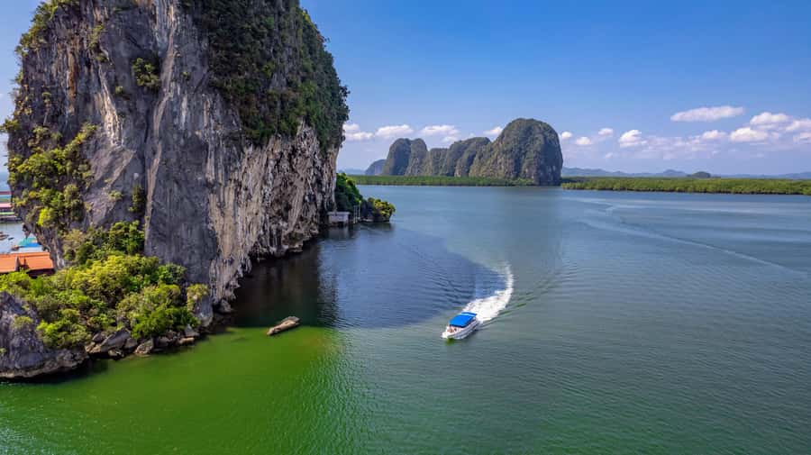 Khao Lak: Swift Power Catamaran Glide to James Bond Island - From Khao Lak to Royal Phuket Marina