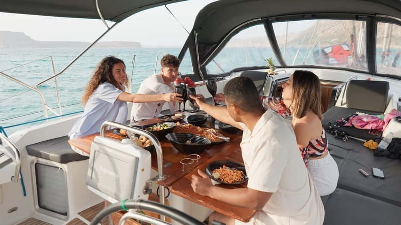 Kissamos: Balos & Gramvousa Luxury Catamaran Cruise - Lunch on board is a real part of the value