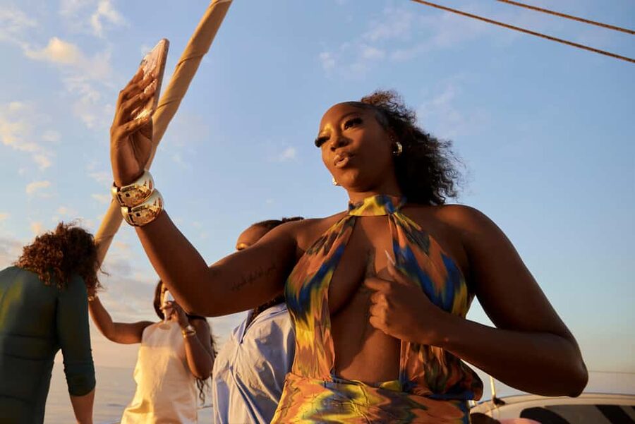 Kissamos: Catamaran Balos Sunset Cruise with Sushi & Drinks - Sushi, Cretan beer, and the open bar
