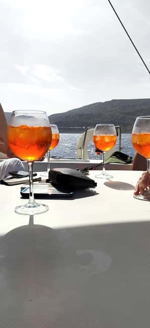 Kissamos: Catamaran Cruise to Balos & Gramvousa with Lunch - Sailing across to Gramvousa