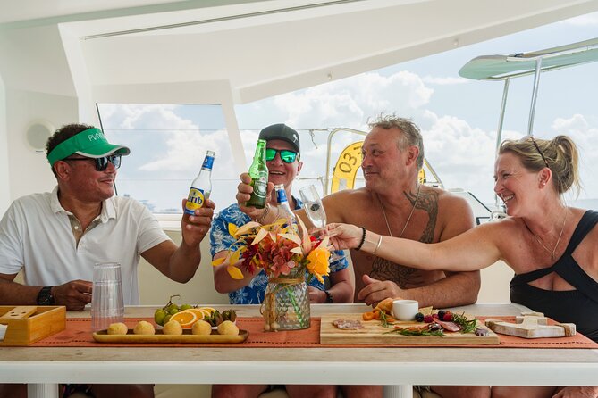 Knot at Work - Half Day Private Catamaran Cruise in Sint Maarten - Four hours aboard Knot at Work
