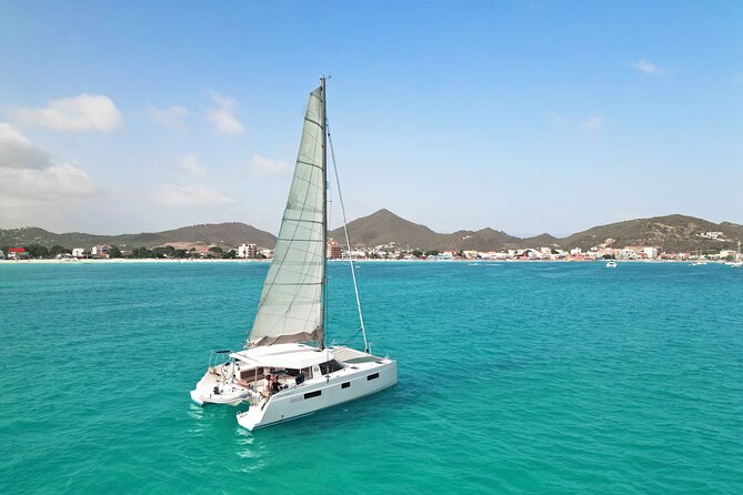 Knot at Work - Half Day Private Catamaran Cruise in Sint Maarten - What comes with the $770 price