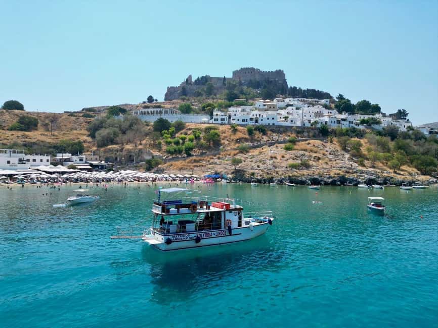 Kolymbia: All-Inclusive Catamaran Cruise with Lunch & Drinks - Key points at a glance