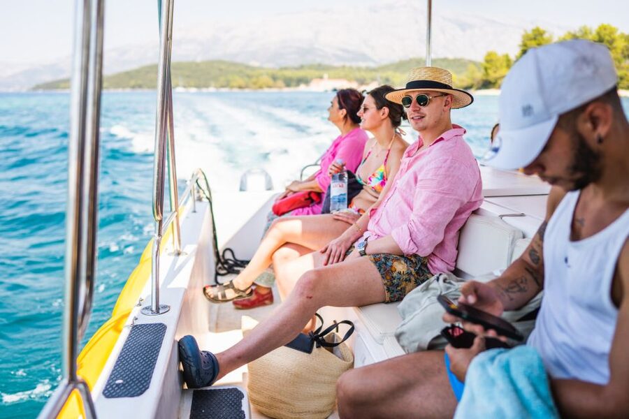 Korčula 3 ISLAND CATAMARAN TOUR Badija - Vrnik - Stupe - Why the catamaran matters