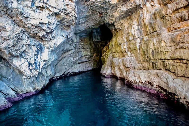 Kotor Bay: Full-Day Catamaran Cruise with Blue Cave Visit - Mamula and the view toward Montenegro’s harder past