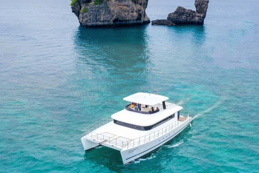 Krabi: Luxury Sunset Cruise to 4 Islands by Power Catamaran - Key points to know before booking