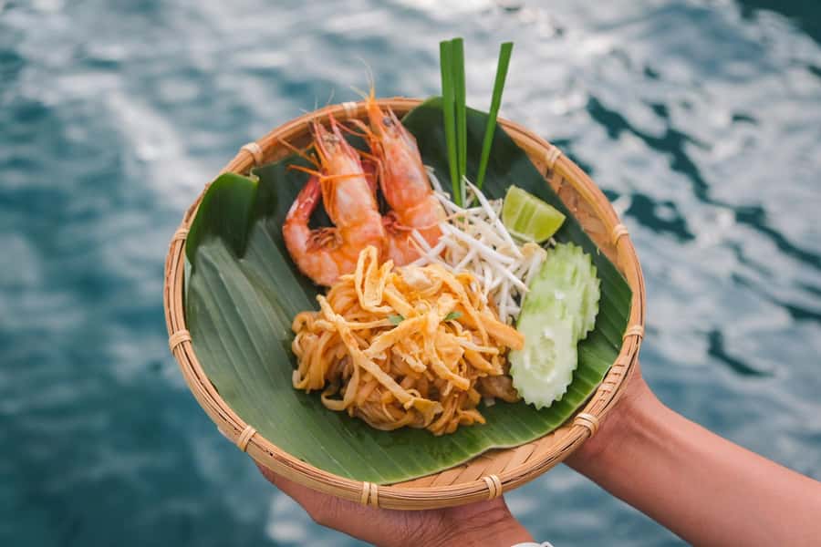 Krabi: Luxury Sunset Cruise to 4 Islands by Power Catamaran - The Krabi River opening gives the tour character