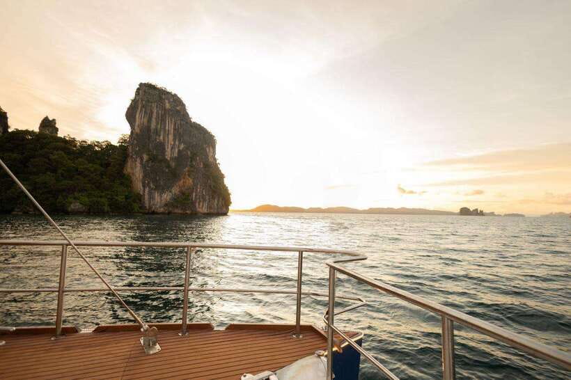 Krabi: Phi Phi Island Luxury Sunset Cruise by Meka Catamaran - Booking details worth knowing