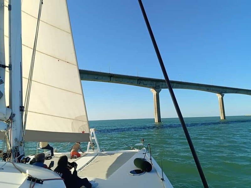 La Flotte en Ré - 5H30 Sailing Catamaran Long Cruise - Setting sail from La Flotte’s old harbour