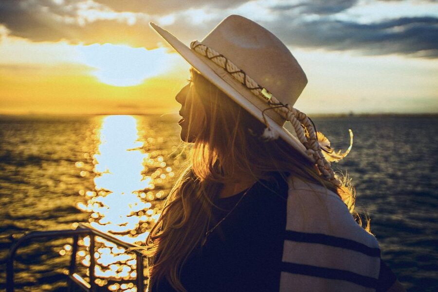 La Grande Motte: Camargue Sunset Catamaran Tour with a Drink - Sunbeds, open water, and the right place to sit