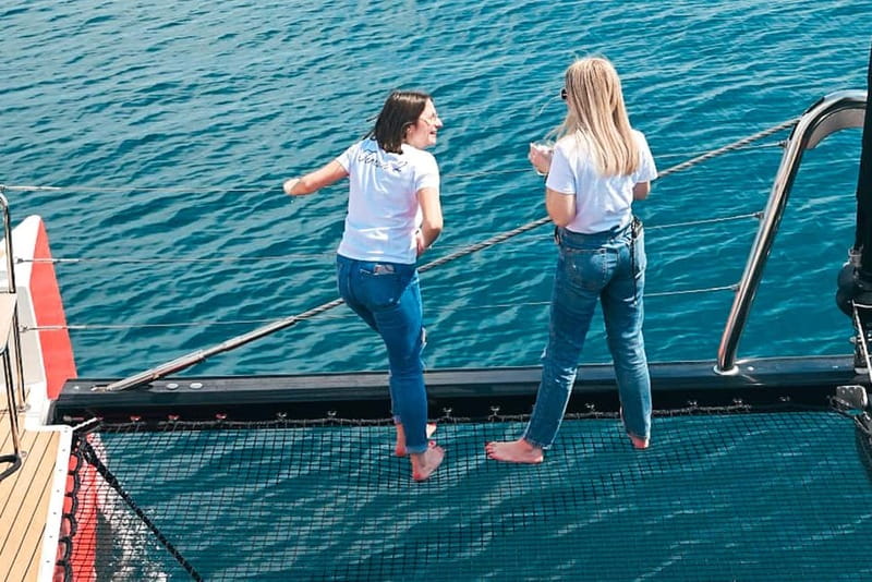 La Grande Motte: Le Grau-du-Roi Bay Catamaran Cruise - Finding your best place on the catamaran