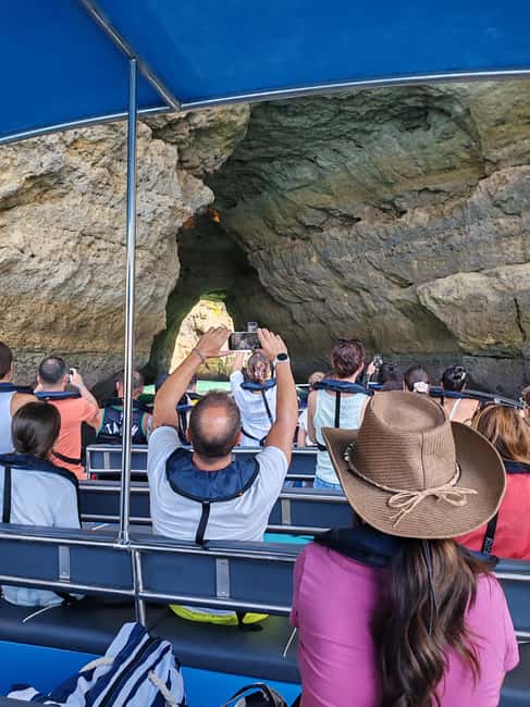 Lagos: Benagil Caves Catamaran Tour (2.5 hours) for the whole family - The swimming stop: simple, useful, and family-friendly
