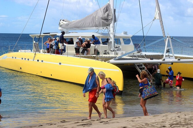 Leisure Full Day Catamaran (Blue, Aqua or LIC) - Beach time in Nevis