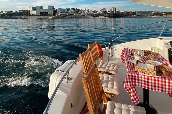 Lisbon: Catamaran Luxury Sunset and Wine Tour - MAAT and the modern riverfront