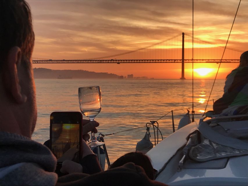 Lisbon: Sunset and Wine Luxury Catamaran Cruise - The two-hour catamaran ride