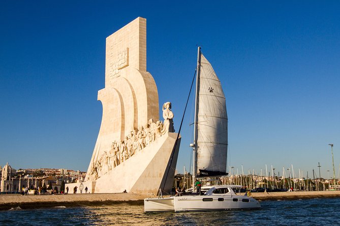 Lisbon: Sunset Cruise With Drinks on Spacious Yacht - Belém Tower and the Discoveries monument