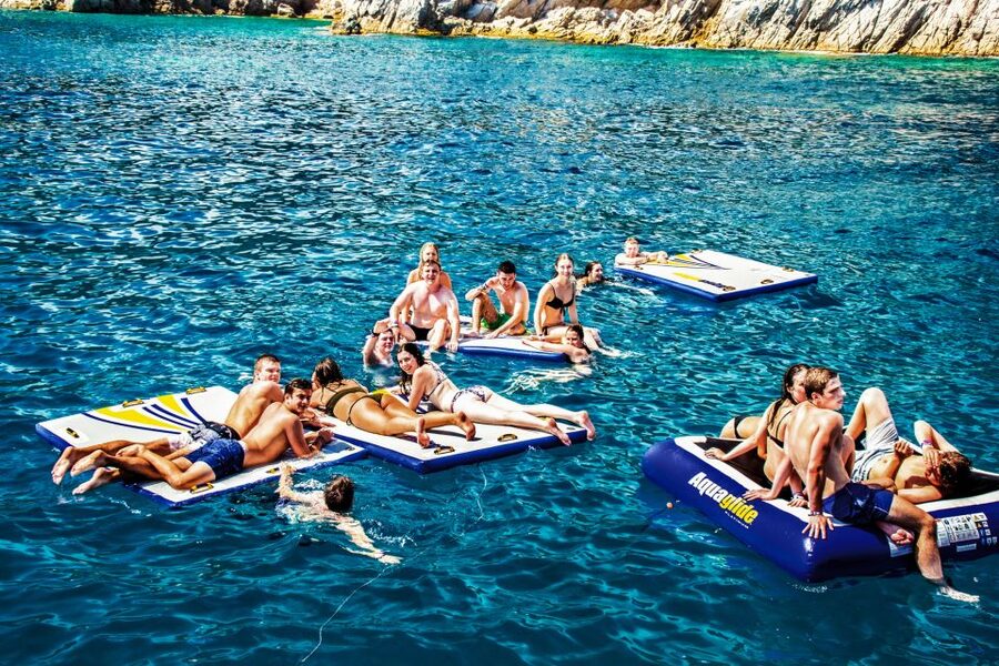 Lloret de Mar: Catamaran Sailing Cruise with BBQ and Drinks - The anchorage is the heart of the four-hour trip