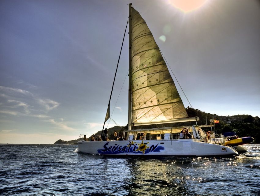 Lloret de Mar: Sunset Catamaran Cruise with DJ and Drinks - Key points to know before booking