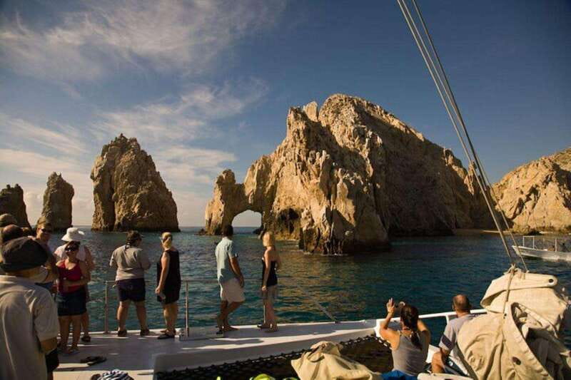 Los Cabos: Jazz & Wine Sunset Catamaran Cruise - Key points at a glance