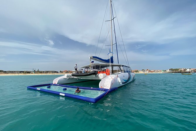 Lounge Catamaran SODADE Half-Day (Adults Only) - Drinks, snacks, and the value of the $79.94 fare