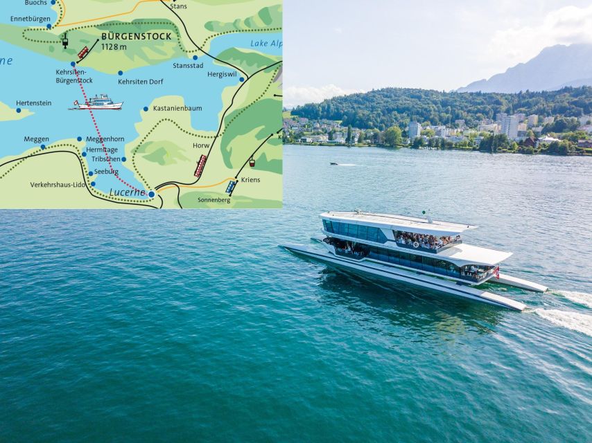 Lucerne: Round-Trip Catamaran Cruise on Lake Lucerne - Why a short boat ride works so well in Lucerne
