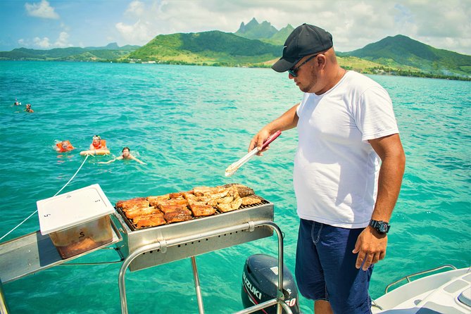 Luxury All-Inclusive Catamaran Cruise to Ile aux Cerfs and GRSE Waterfall - Grande Riviere Sud Est Waterfall in 10 minutes