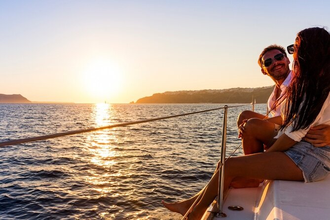Luxury Catamaran Cruise, Dia Island –Open Bar & Lunch -Top Rated! - Sunset timing and the choice of departure
