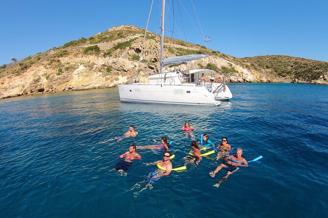 Luxury Catamaran Cruise Including pickup and Traditional Food - Two or three swimming stops with simple equipment