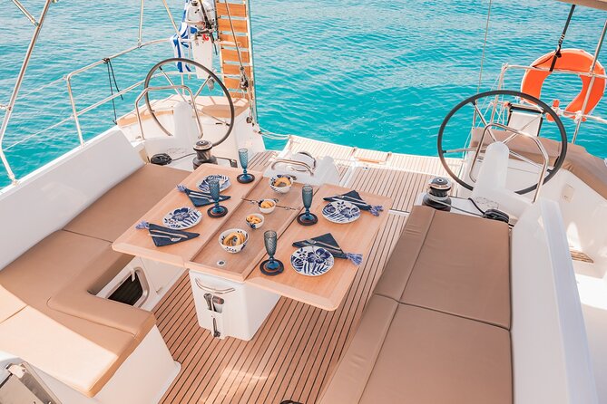 Luxury Catamaran Full Day Private & Greek Gastronomy in Athens - Moni Island offers the quietest swim