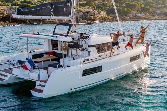 Luxury Catamaran in the Maddalena Archipelago from PALAU - The Pools are the day’s main visual event