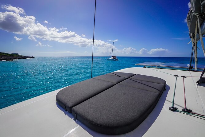 Luxury Catamaran Private Charter in St. Maarten/St. Martin - Maho Beach and the Famous Airplanes
