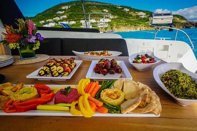 Luxury Catamaran Private Day Sail from St. Maarten to Anguilla - The return through Simpson Bay Bridge