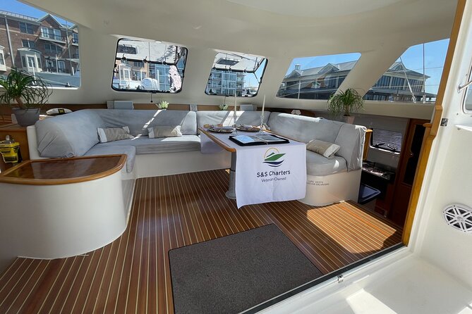 Luxury Catamaran Private Tour Baltimore Harbor - Boarding at Lighthouse Point Marina