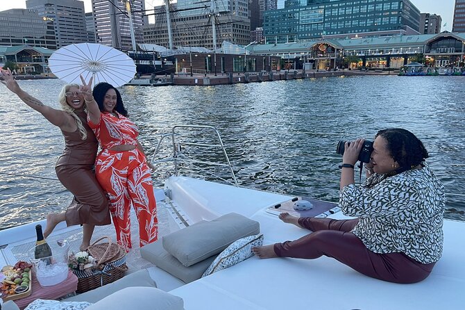 Luxury Catamaran Private Tour Baltimore Harbor - Fells Point and the city skyline