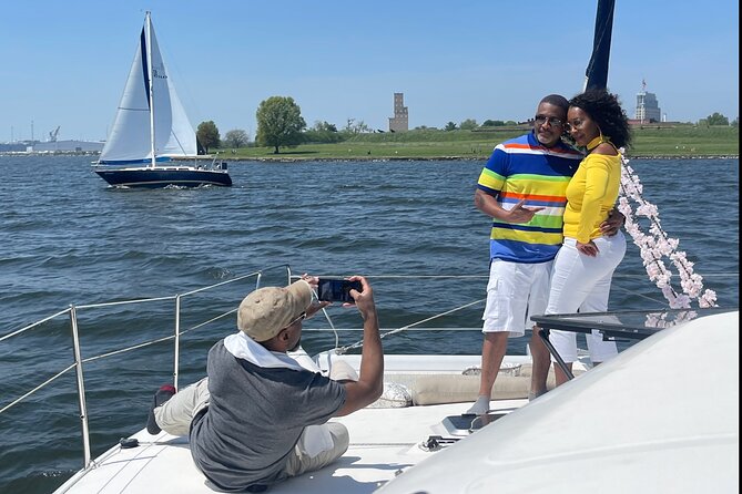 Luxury Catamaran Private Tour Baltimore Harbor - The Inner Harbor from a fresh angle